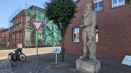 Elberadweg Roland in Buch