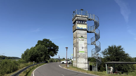 Elberadweg Grenzturm Lenzen