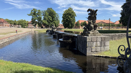 Schlossplatz Ludwigslust Kaskade