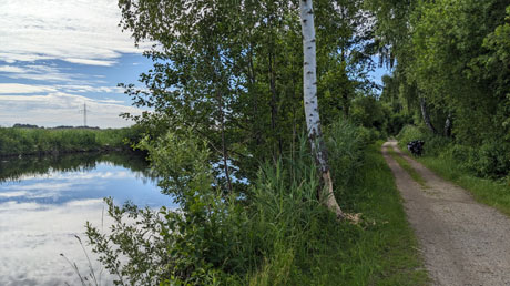 Radweg am St�r-Ufer