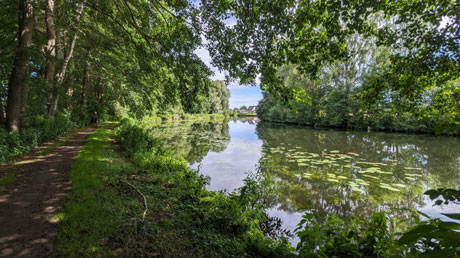 Radweg am St�r-Ufer