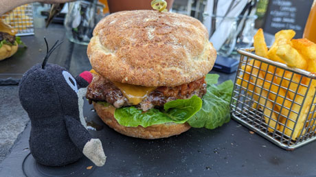 Schweriner See Campingplatz S�duferperle Goya Burger