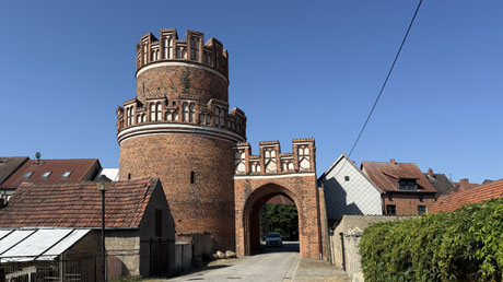 Elberadweg Elbtor in Werben