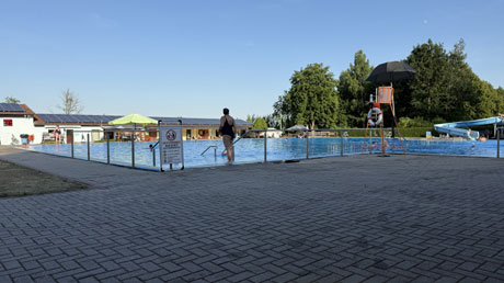 Elberadweg Camping am Freibad Werben