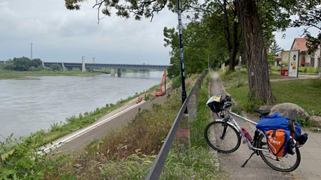 Elberadweg-Umleitung Hohenwarthe