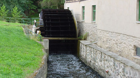 Clodram&uuml;hle Wasserrad