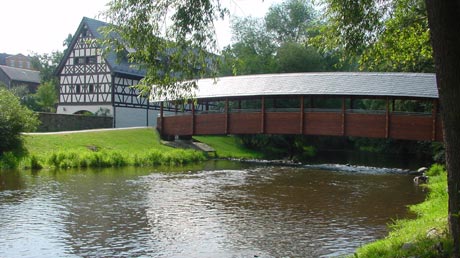 Elster-Radweg 2004: Brücke Weischlitz
