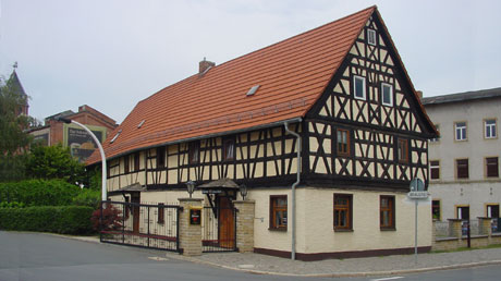 Eingang zur K&ouml;stritzer Brauerei