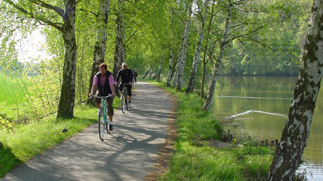 Elster-Radweg bei Gera