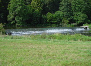 Elster-Wehr Clodramühle Elster-Wehr Clodramühle
