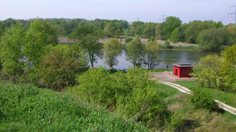 Ausblick auf die Weiße Elster Ausblick auf die Weiße Elster