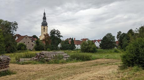 Ausblick nach Kleineibstadt