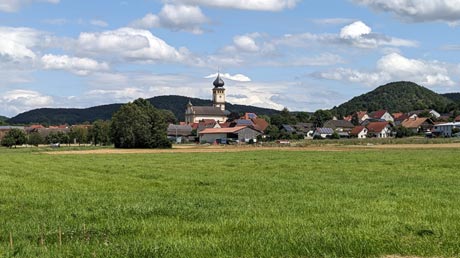 Ausblick nach Langendorf