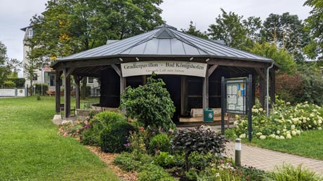 Gradierpavillion in Bad Knigshofen