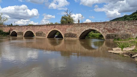 historische Saalebrücke Euerdorf historische Saalebrücke Euerdorf