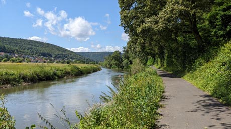 Radwanderweg Fränkische Saale Radwanderweg Fränkische Saale