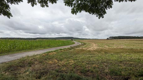 Radweg an der Quelle