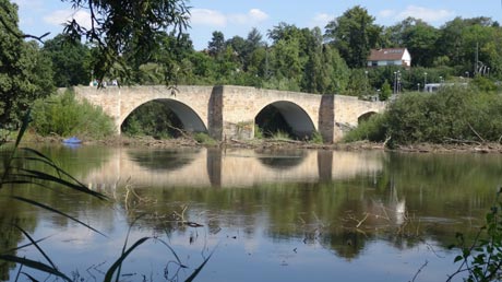Fuldabrücke in Melsungen