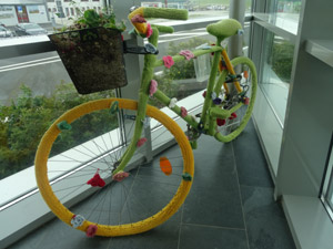 bestricktes Fahrrad bestricktes Fahrrad