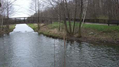 Radweg-Brücke bei Maust Radweg-Brücke bei Maust