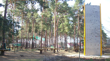 Kletterpark bei L&uuml;bben