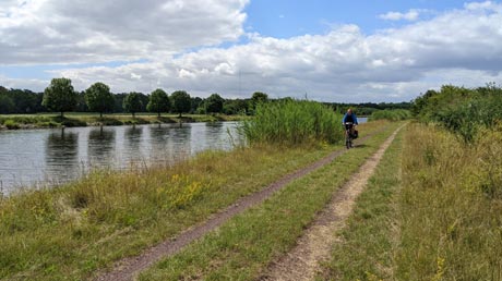 Elbe-Havel-Radweg am Kanal Elbe-Havel-Radweg am Kanal