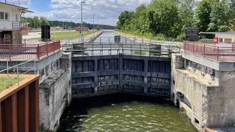 Kanal Schleuse Zerben Kanal Schleuse Zerben