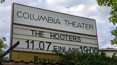 Columbiatheater Hooters Konzert Columbiatheater Hooters Konzert