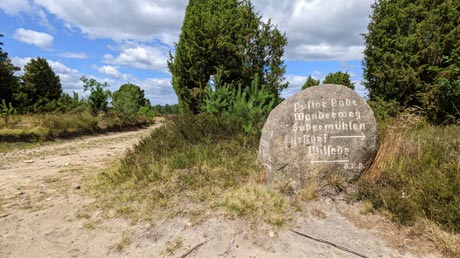 Wegweiser in der Heide Wegweiser in der Heide