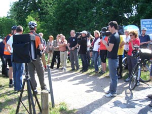 Havel-Radweg Eröffnung in Potsdam Havel-Radweg Eröffnung in Potsdam