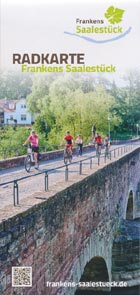 Radkarte Frankens Saalestück Radkarte Frankens Saalestück