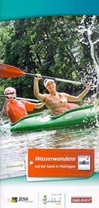 Wasserwandern auf der Saale in Thüringen