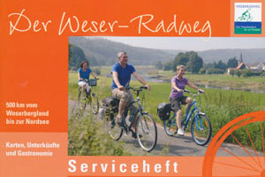 Serviceheft Der Weser-Radweg - 500 km vom Weserbergland bis zur Nordsee