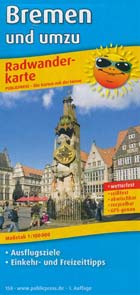 Radwanderführer Bremen und umzu mit Weser-Radweg