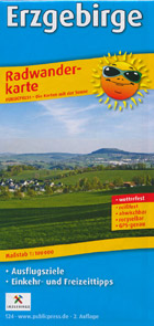 Radwanderkarte Erzgebirge Radwanderkarte Erzgebrige
