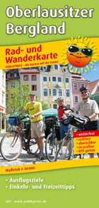 Radwanderkarte Oberlausitzer Bergland Radwanderkarte Oberlausitzer Bergland