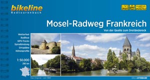 Bikeline Radwanderkarte Moselradweg Frankreich