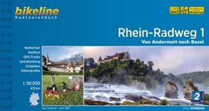Bikeline Rhein-Radweg Teil 1: Quelle - Basel