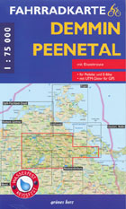 Fahrradkarte Demmin Peenetal Fahrradkarte Demmin Peenetal