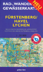 Fahrradkarte Fürstenberg/Havel Lychen