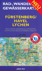 Fahrradkarte Frstenberg/Havel Lychen