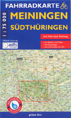 Fahrradkarte Meiningen