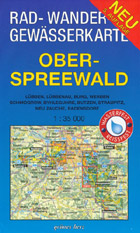 Radwanderkarte Ober-Spreewald