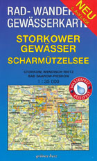 Fahrradkarte Wesenberg Storkower Gewässer Scharmützelsee Fahrradkarte Storkower Gewässer Scharmützelsee