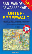 Radwanderkarte Unter-Spreewald