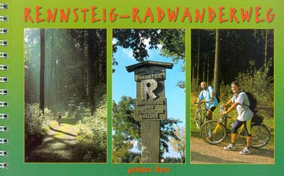Radwanderführer Rennsteig-Radwanderweg Verlag Grünes Herz