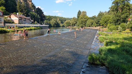 Malá Skála - Baden am Jizera-Wehr Malá Skála - Baden am Jizera-Wehr