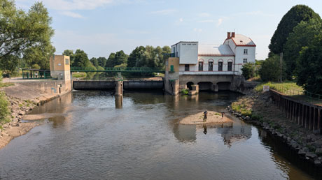 Jizera Wehr Malá Bělá in Bakov nad Jizerou Jizera Wehr Malá Bělá in Bakov nad Jizerou