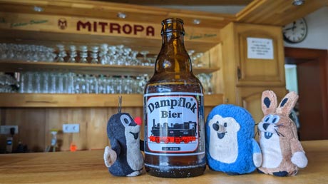 Lengenfeld Mitropa Dampflokbier
