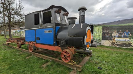 Lengenfeld Bahnhof Lok Wilde 13